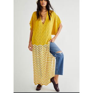 New Free People Sunset Beach Kaftan x Jen’s Pirate Booty Size XS/S